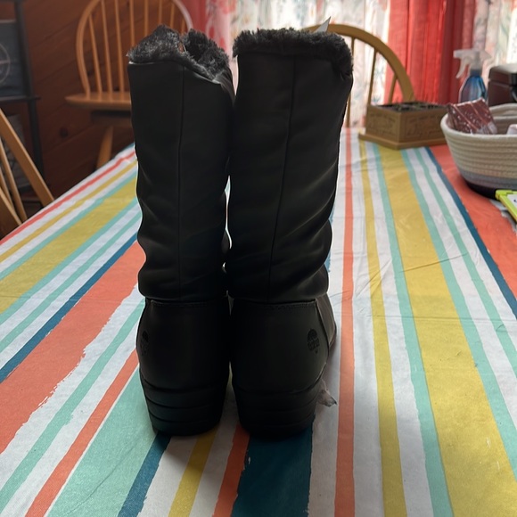 NIB Totes Black Women's Nicole Waterproof Snow Boots Size 10 - Picture 6 of 10